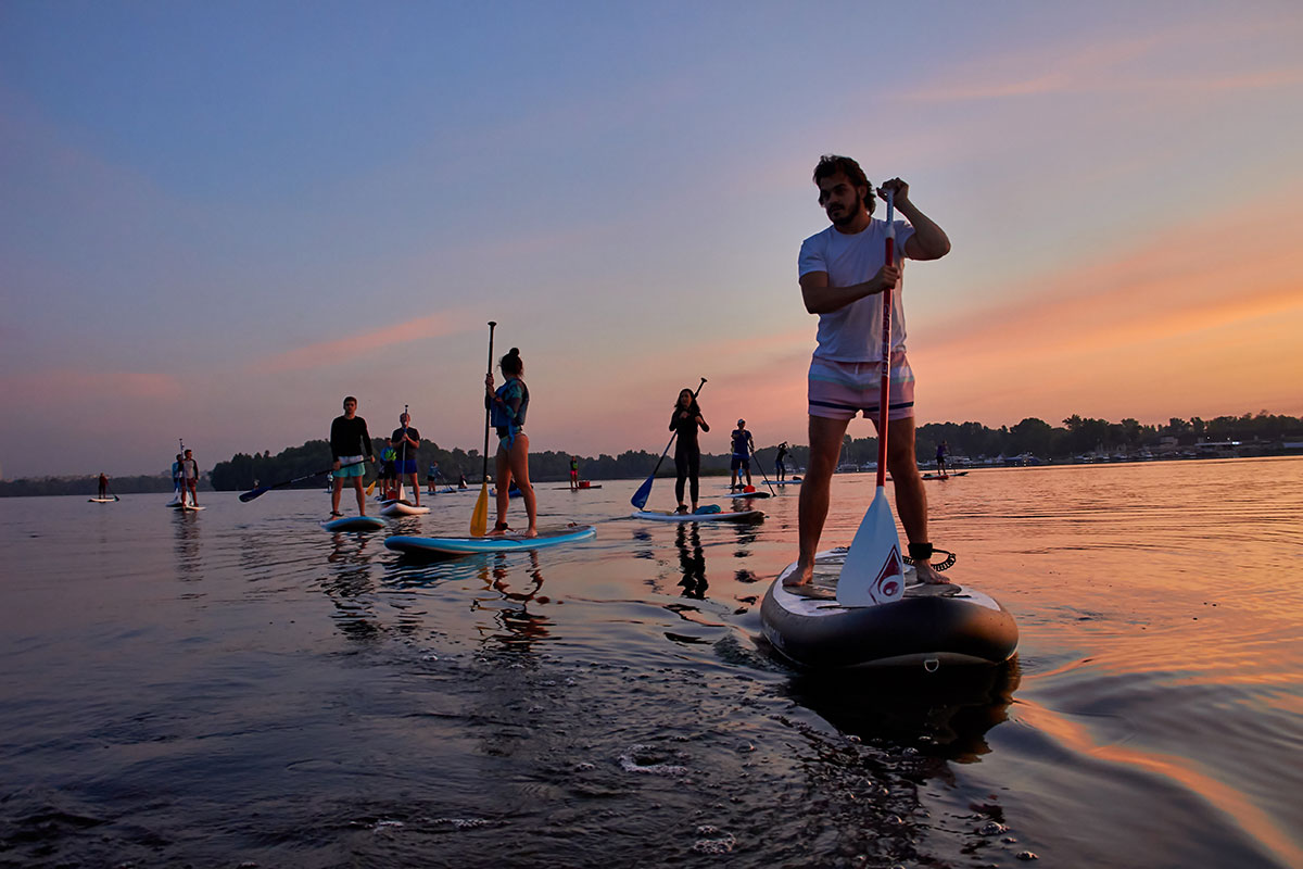Сплав на SUP-дошках річкою Десенка